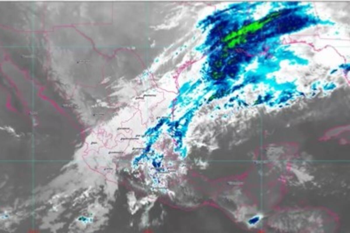 Clima México: Frente frío No.24 ocasionará lluvias fuertes en Puebla, Veracruz , Oaxaca y Chiapas