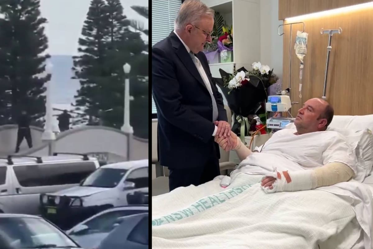 Como héroe es reconocido transeúnte musulmán sirio-australiano Ahmed el Ahmed que desarmó a uno de los tiradores en Bondi Beach