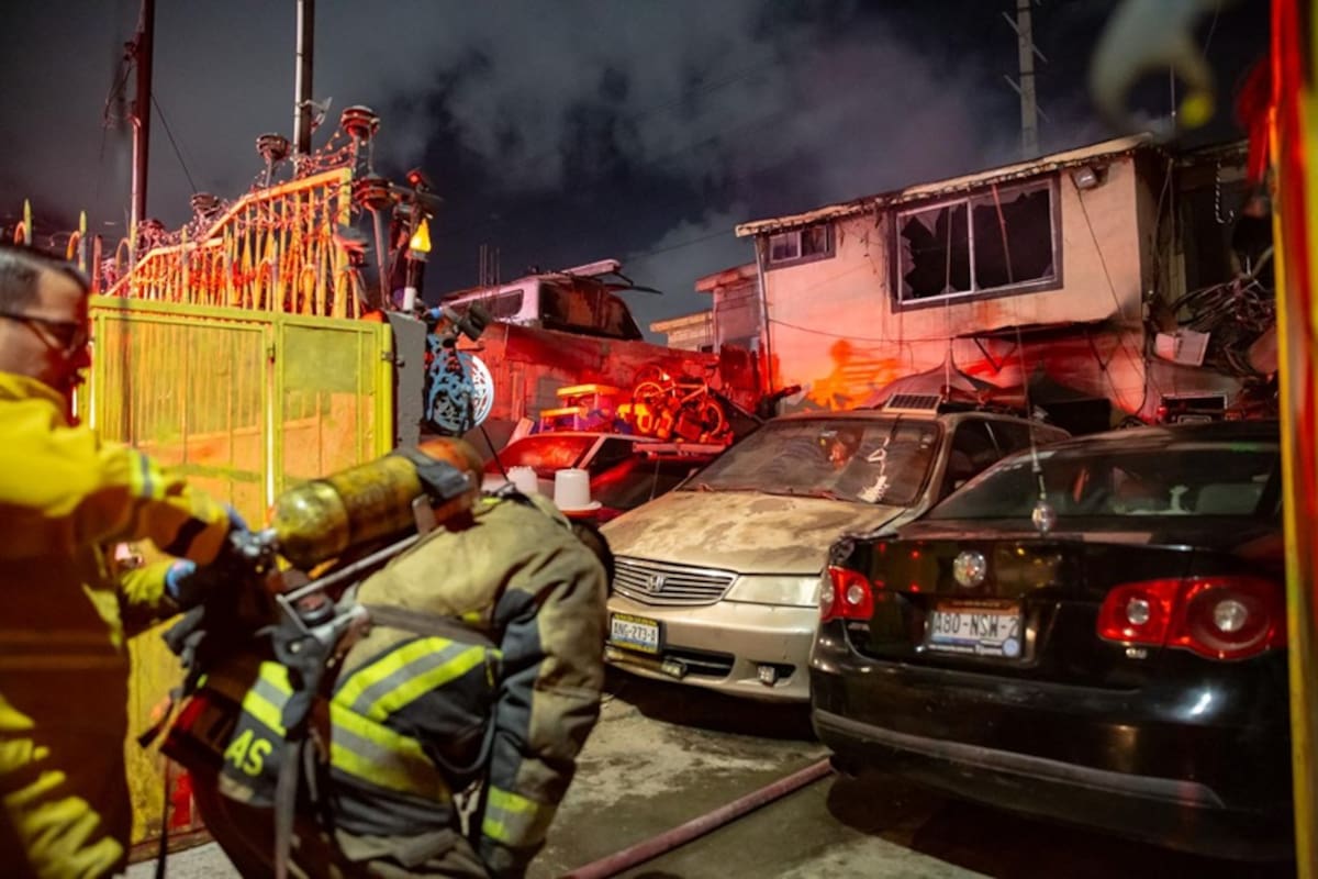 Muere pareja de la tercera edad en incendio de vivienda en Mariano Matamoros