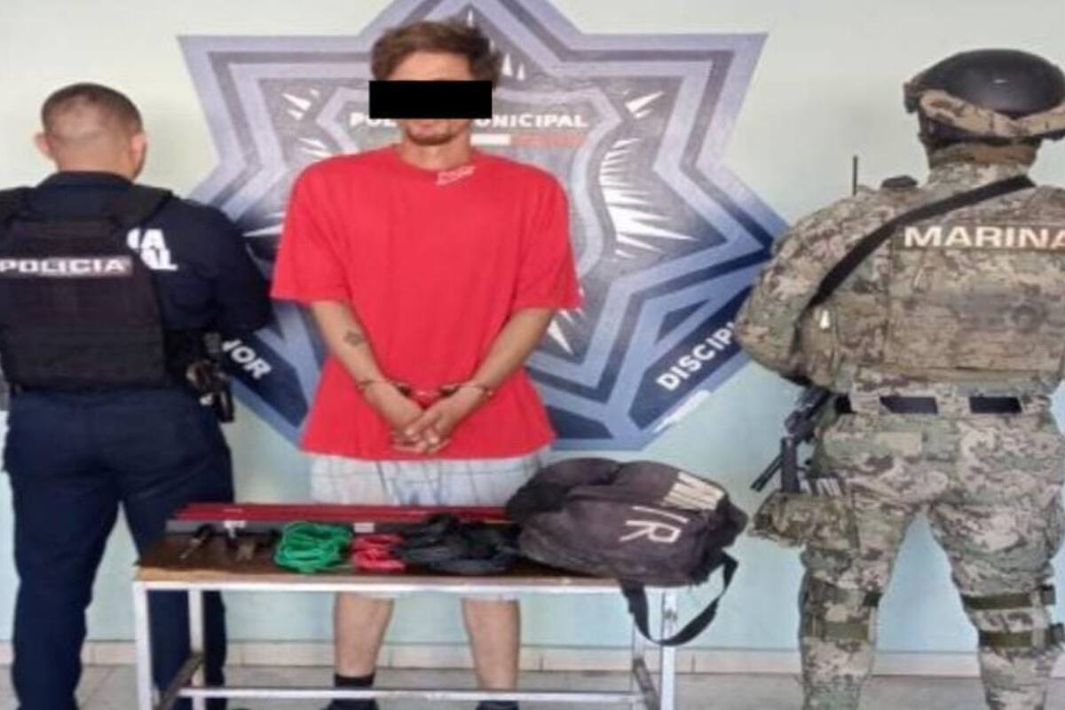 Capturan en CO a sujeto por robo a casa habitación