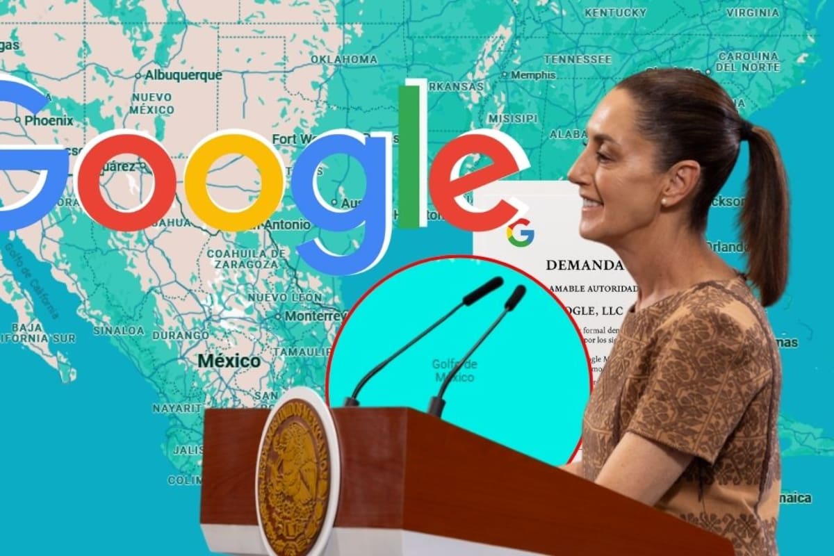 Sheinbaum demanda a Google por cambiar nombre del Golfo de México en sus mapas; exige respeto a la soberanía y a la denominación reconocida históricamente