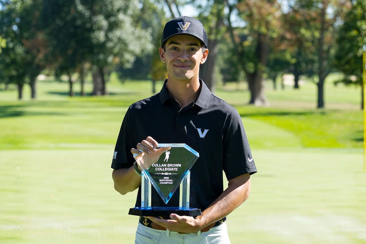 El golfista sonorense Carlos Astiazarán conquistó el Cullan Brown Collegiate y suma su tercer título colegial en Estados Unidos