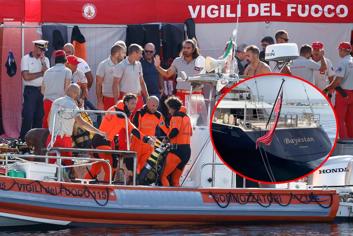El superyate de lujo "Bayesian", propiedad del empresario británico Mike Lynch, naufragó frente a la costa de Sicilia, dejando a seis personas desaparecidas, incluyendo a Lynch y su hija.