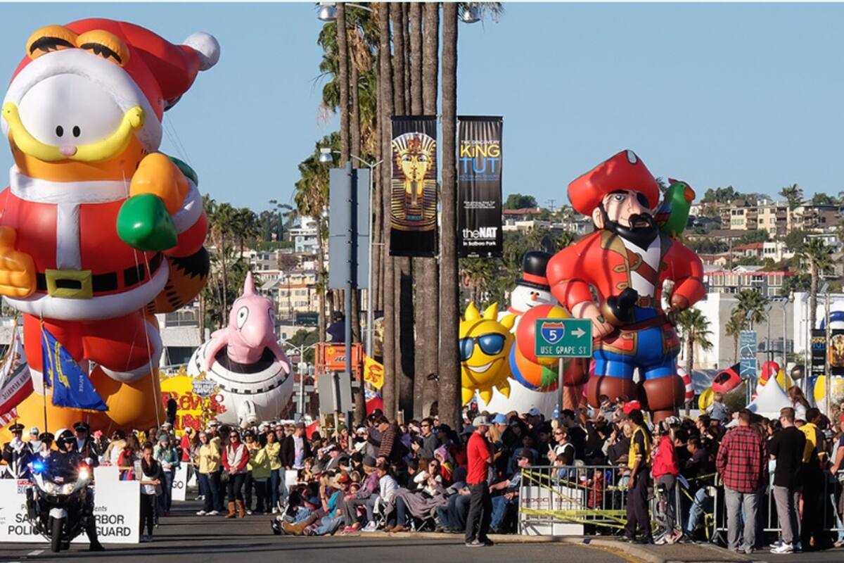 Globos gigantes recorrerán la bahía de San Diego