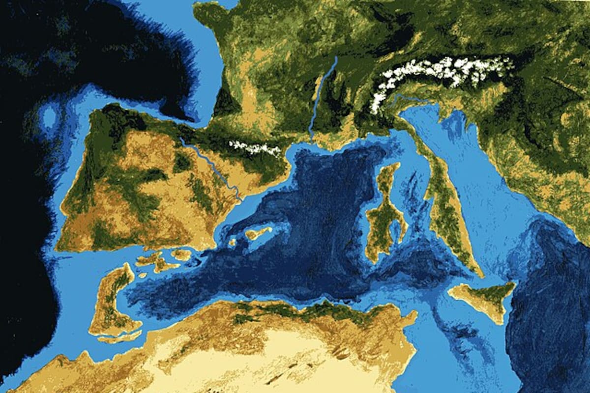 Cuando el Atlántico se desbordó: la historia del mayor diluvio en la Tierra que creó el mar Mediterráneo