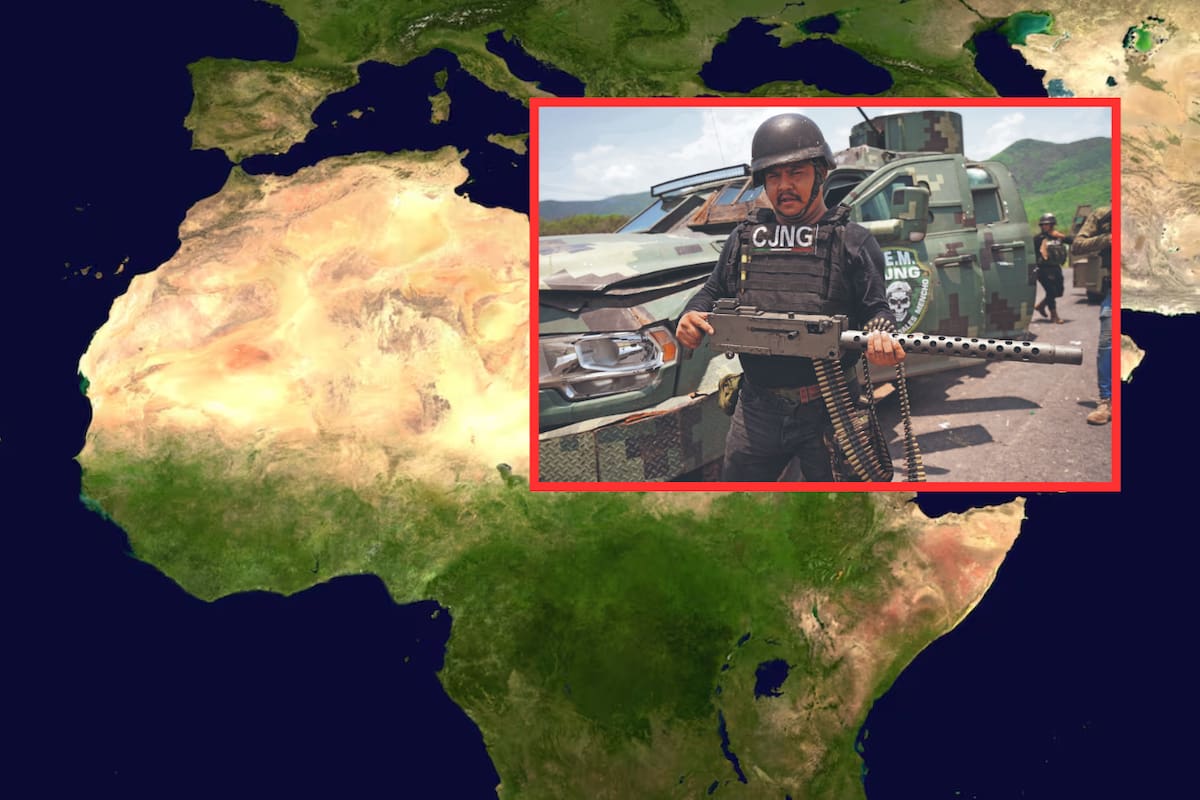 Desmantelan narcolaboratorio presuntamente vinculado al CJNG en África, según autoridades de EU