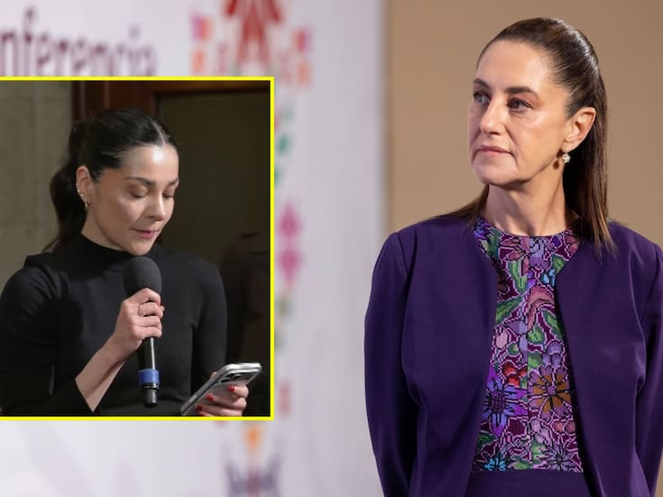 Liz Vilchis, ex funcionaria de AMLO encargada de “Quién es quién en las mentiras”, se presenta por SDP y pregunta en la mañanera