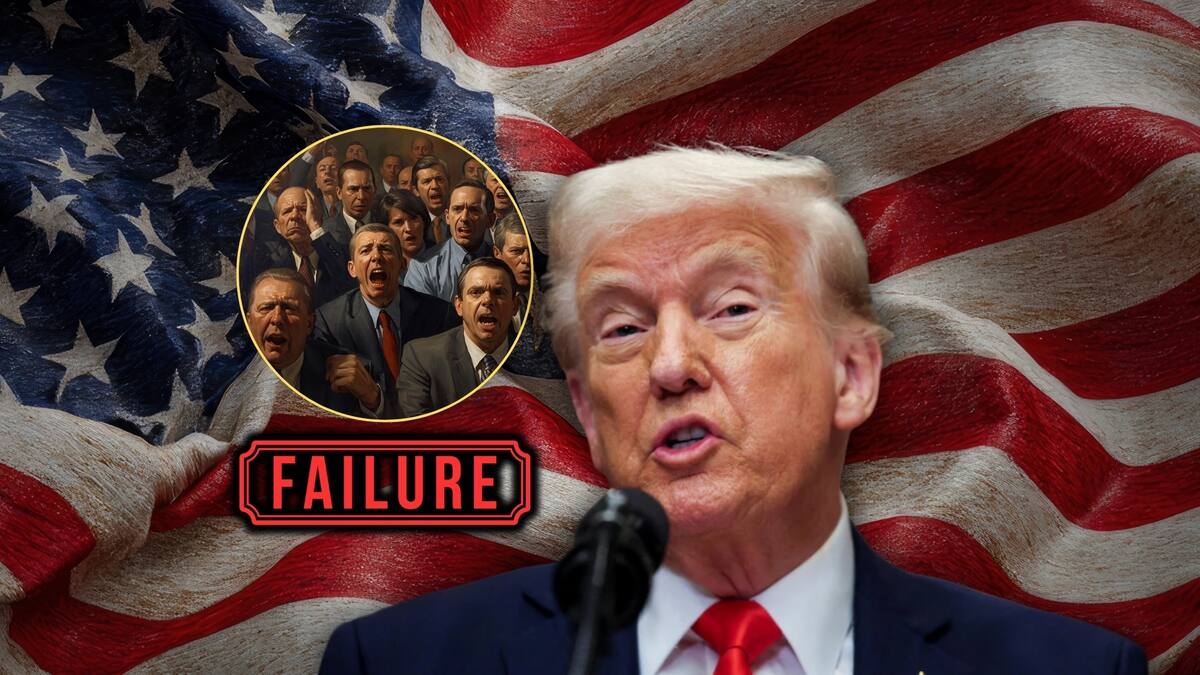 La mayoría de los estadounidenses ven a Donald Trump como “un fracaso” en su segundo mandato, ya que empeoró la economía y abusó de su poder, según sondeo de CNN