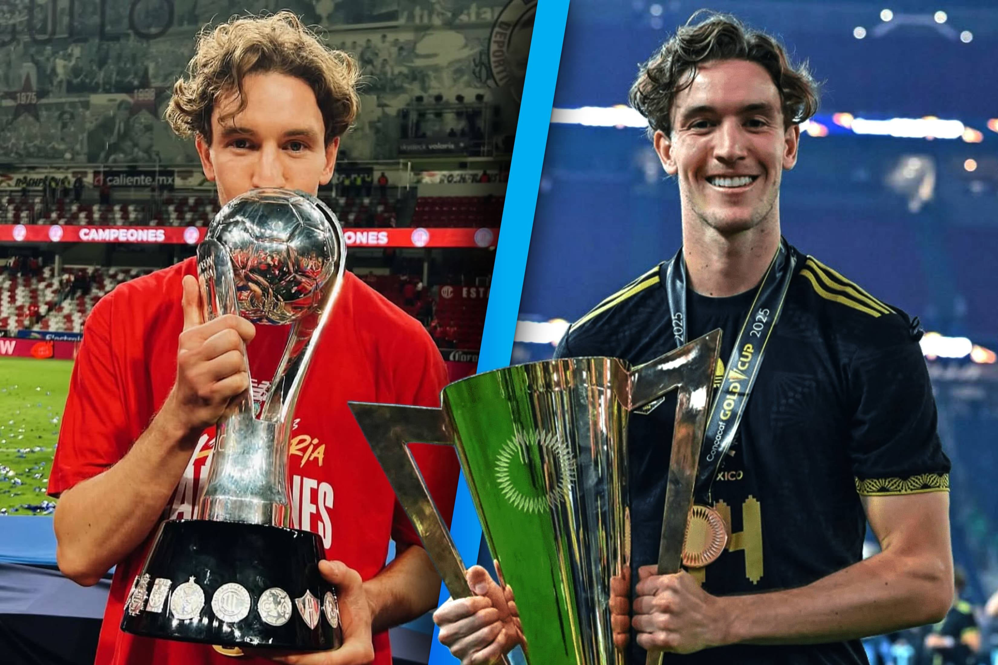 El mediocampista yucateco, Marcel Ruiz, está teniendo un gran 2025 con el campeonato de la Liga MX con el Toluca y el de la Copa Oro con la Selección Mexicana. (Foto: @marcelruizsuarez)