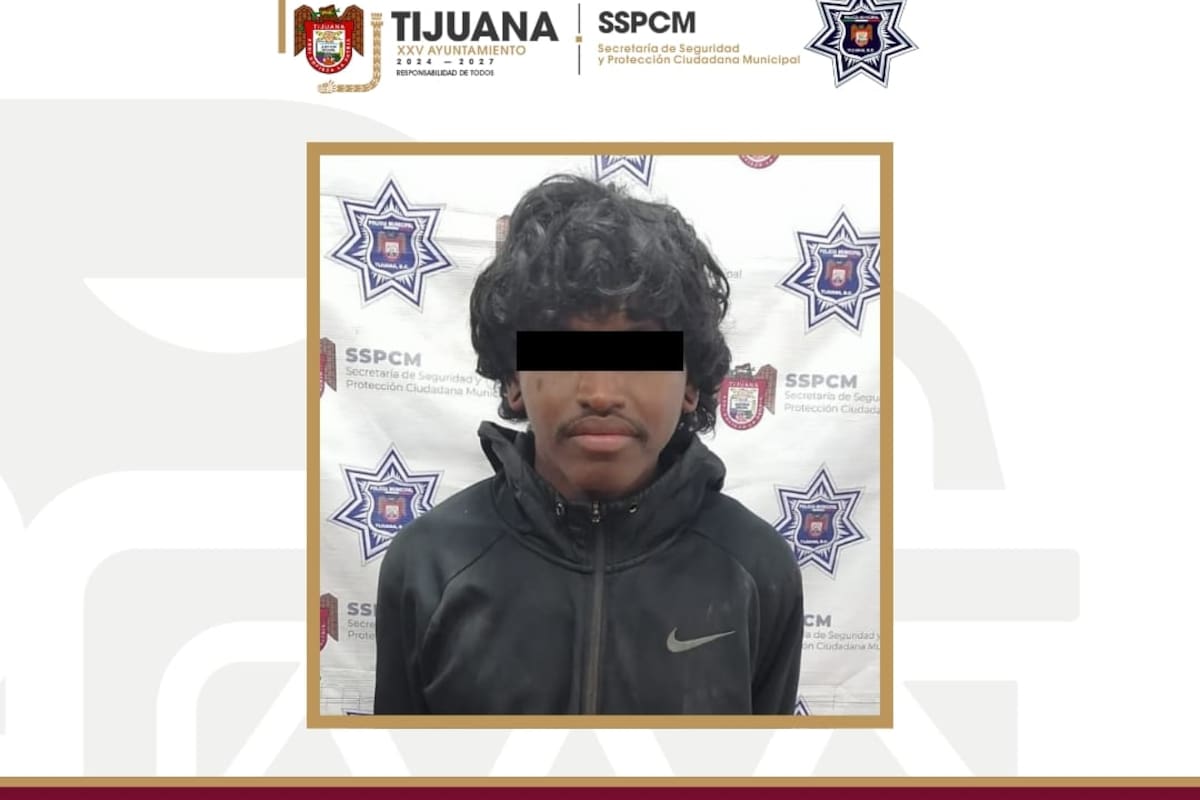 Arrestan a agresor de policías