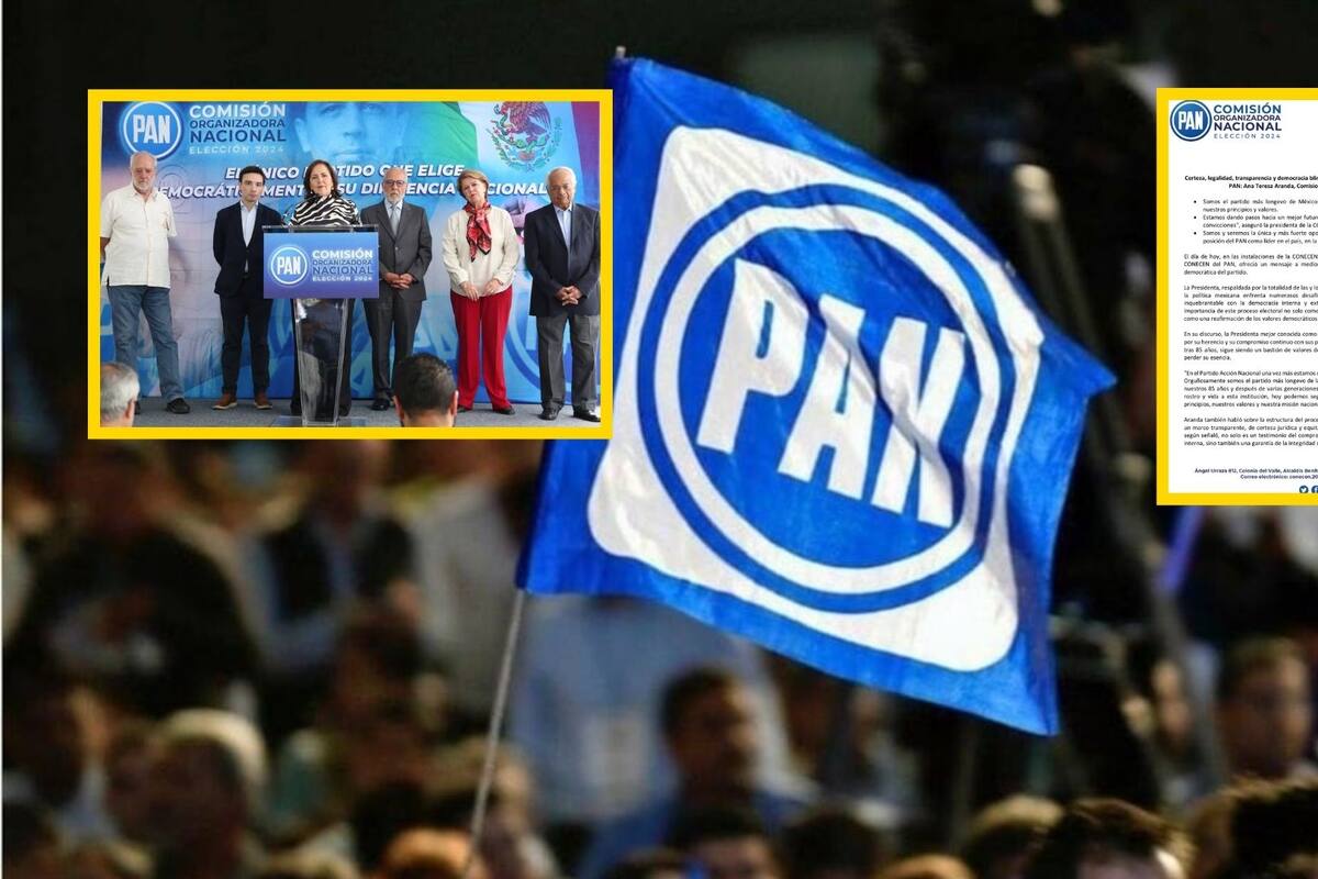 El PAN lanza convocatoria para renovar su dirigencia nacional; La votación se llevará a cabo el próximo 10 de noviembre