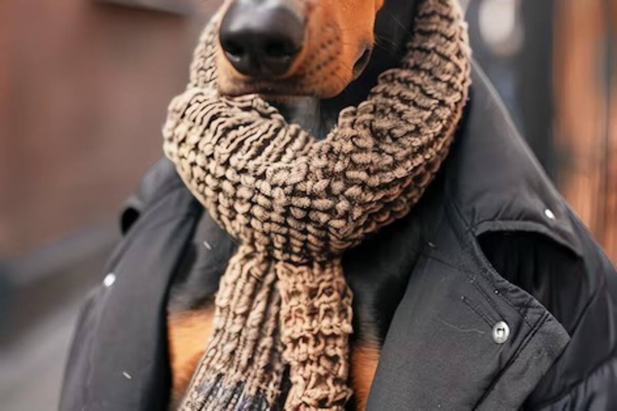 Xu Tiegang: El doberman que se convirtió en estrella de la moda en redes sociales