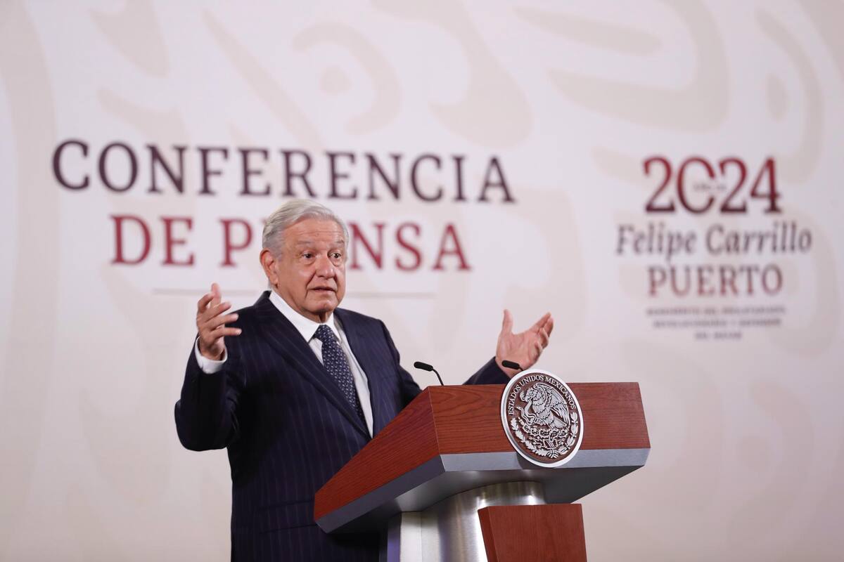 AMLO cuestiona “doble moral” de EU tras represión a estudiantes a favor de Palestina