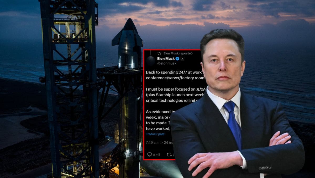 Elon Musk anuncia regreso a tiempo completo en Tesla, SpaceX, X y xAI.