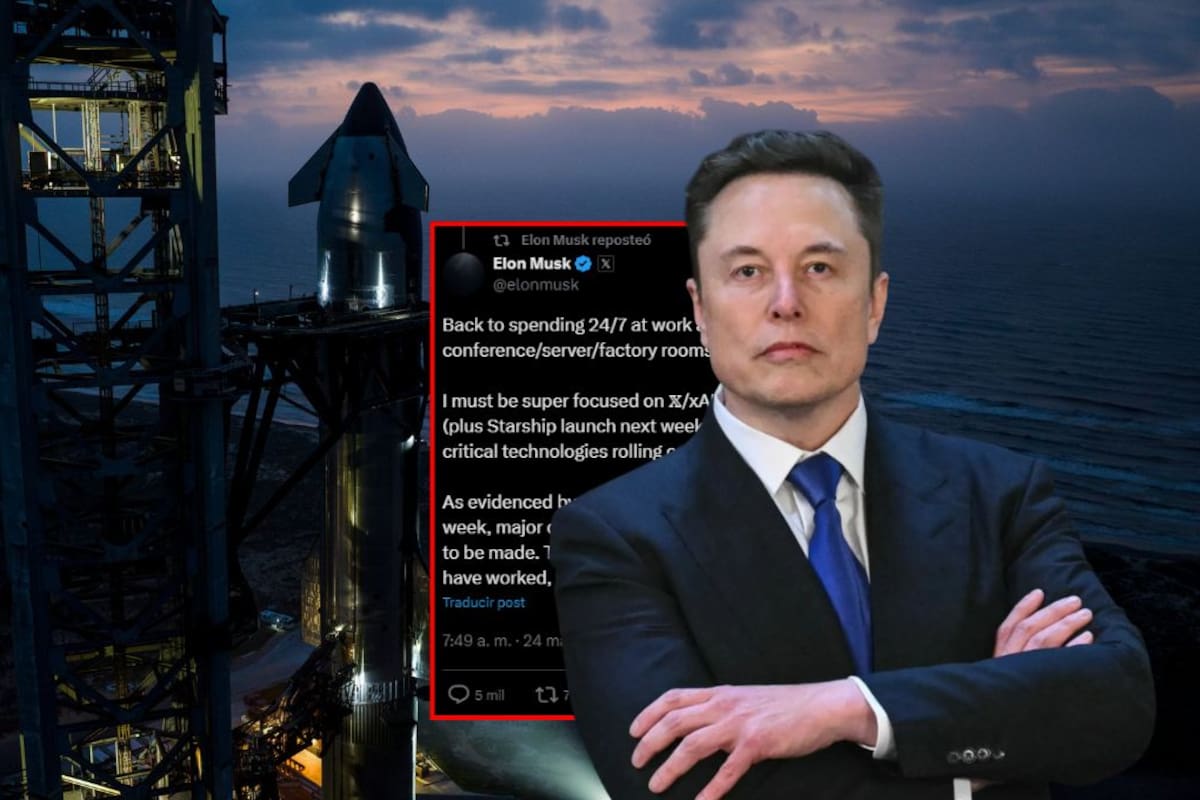 Elon Musk anuncia que volverá a estar “super concentrado” 24/7 en X, xAI, Space X y Tesla tras alejarse de sus funciones en el gobierno EEUU
