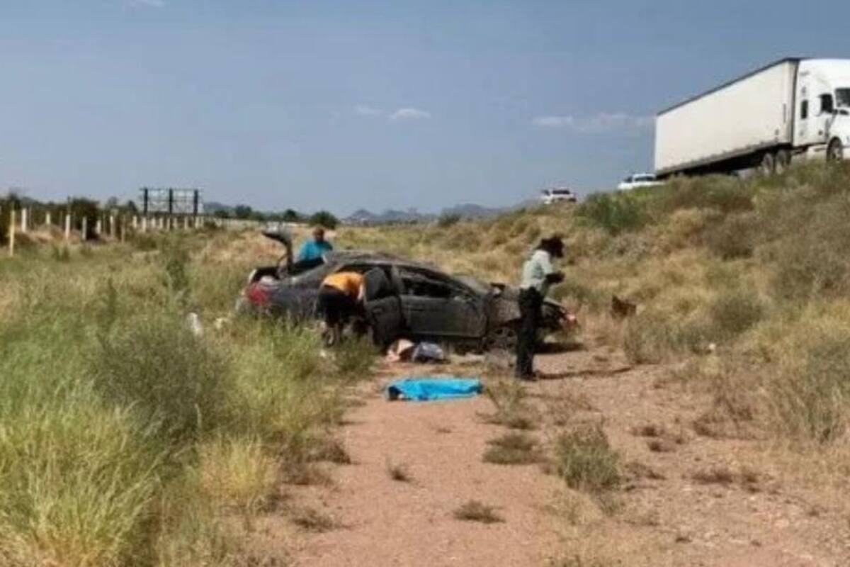 Identifican a víctimas, entre ellas niñas, de accidente en tramo Hermosillo-Guaymas