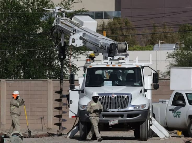 CFE restablece al 100% el suministro eléctrico en cinco estados afectados por lluvias