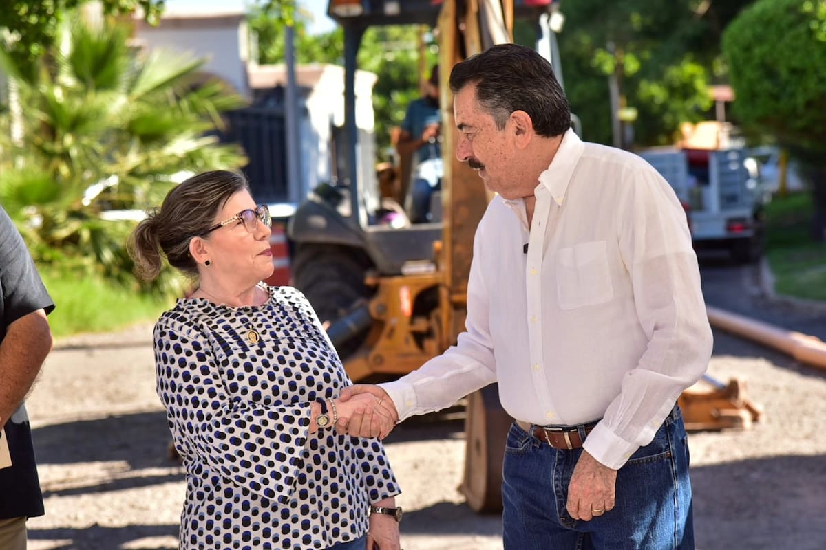 Arranca Lamarque obras de rehabilitación urbana en Cajeme