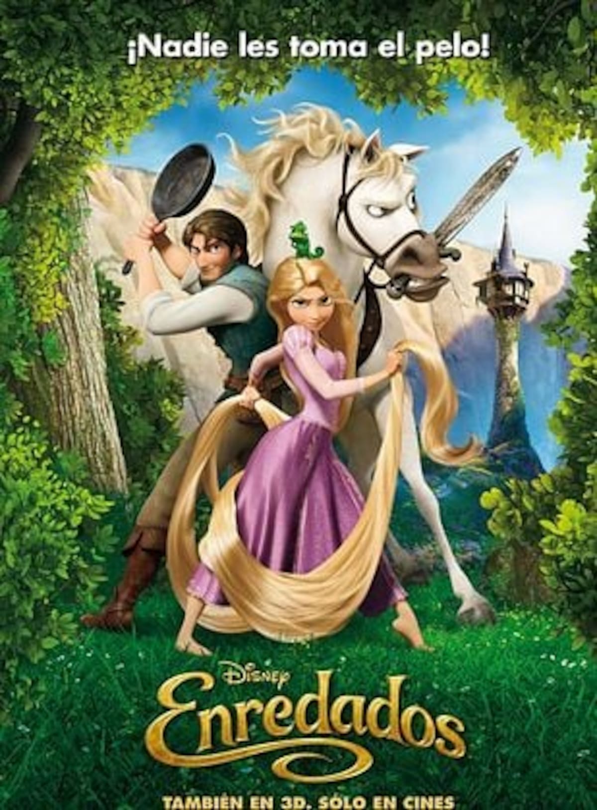 Rapunzel y Flynn Rider protagonizan la mágica aventura de Enredados