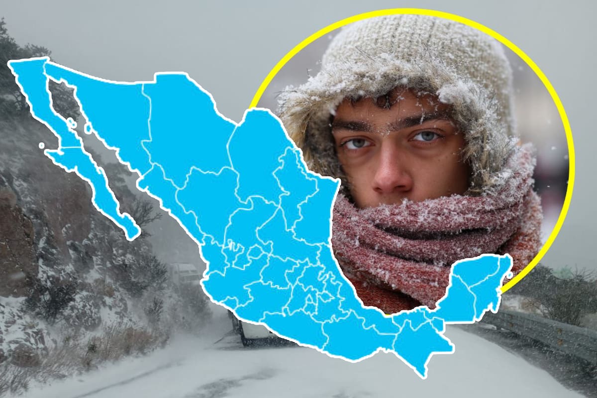 ¿Cuándo inician los frentes fríos en México y en qué estados bajará más las temperaturas? Esto informa el SMN