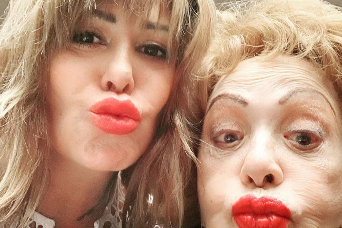 Reaparece Silvia Pinal con Alejandra Guzmán y sin maquillaje