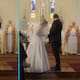 Sacerdote omite parte importante del ritual en una boda y la novia lo corrige frente a los invitados: VIDEO