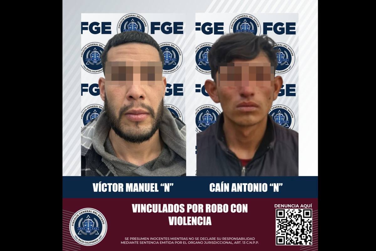 Procesan a dos hombres por robos con violencia a comercios
