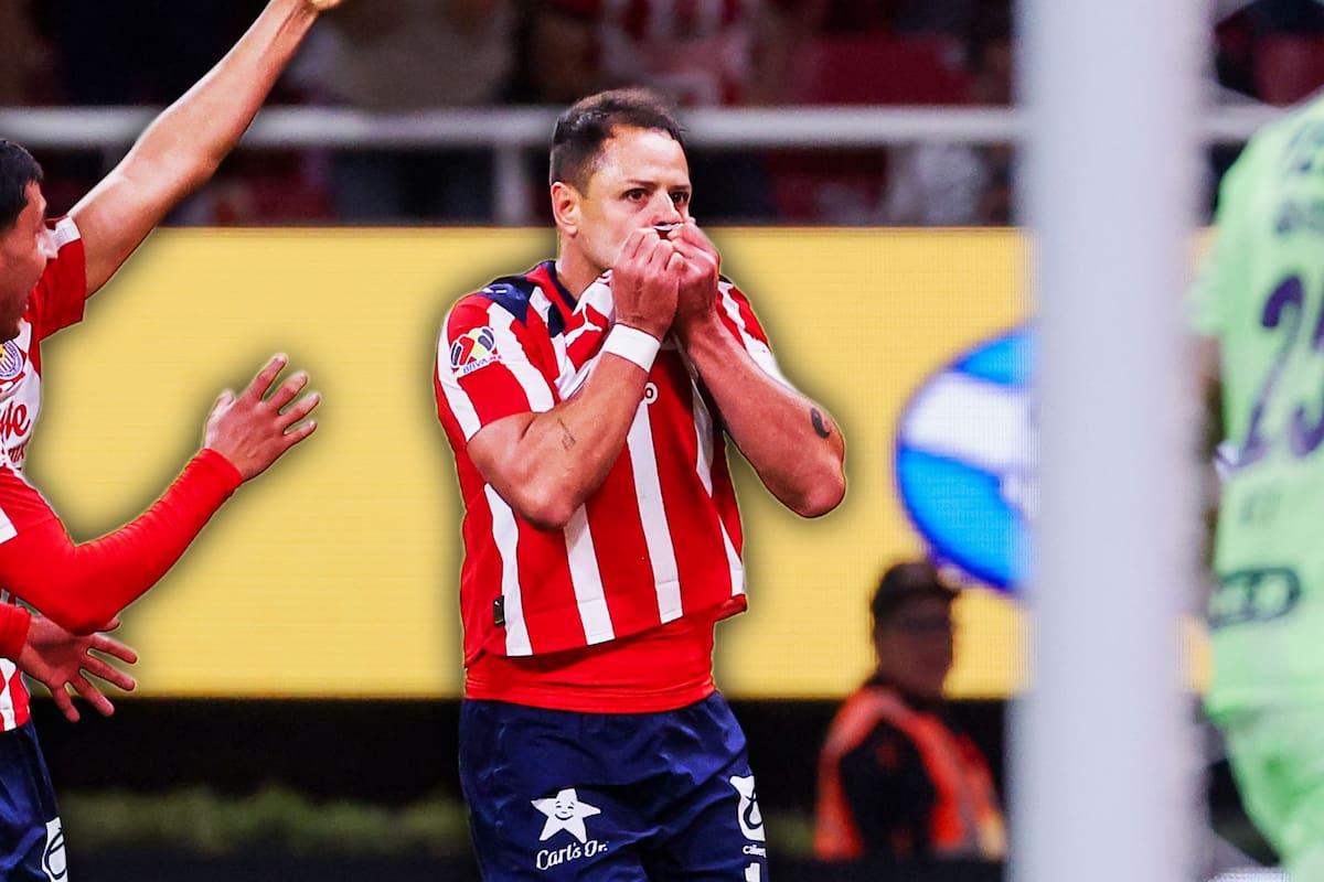 Chicharito llora tras volver a anotar con las Chivas luego de meses