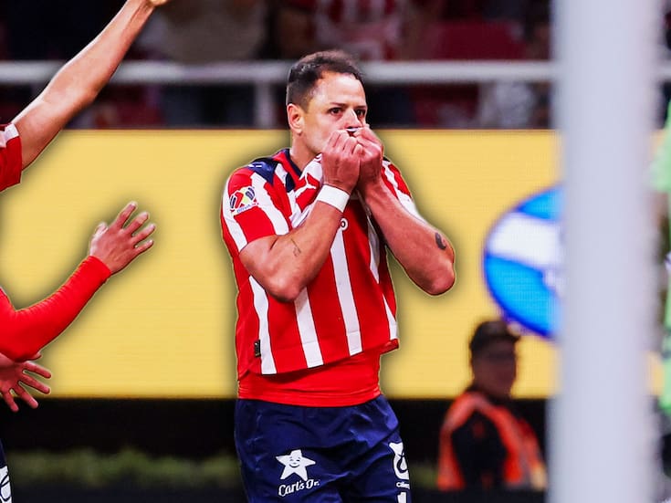 Chicharito llora tras volver a anotar con las Chivas luego de meses
