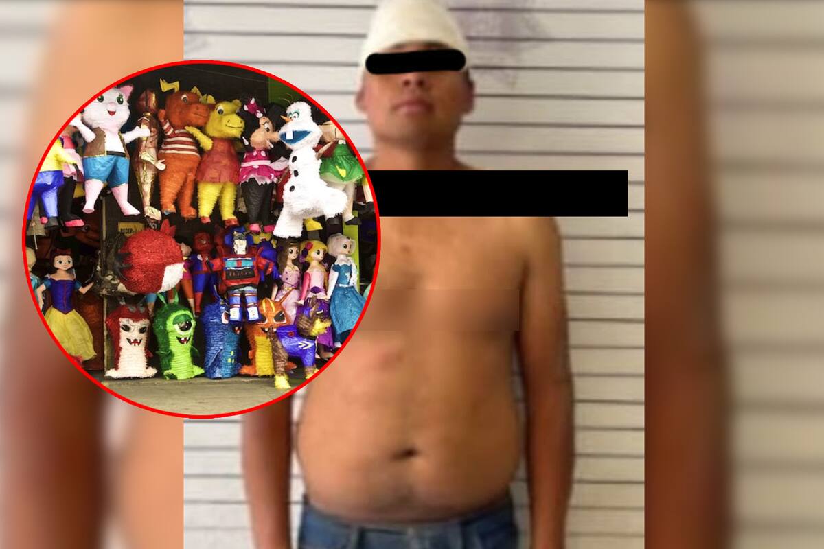 Pide piñata y lo agarran ‘a palos’ por quitarse la ropa