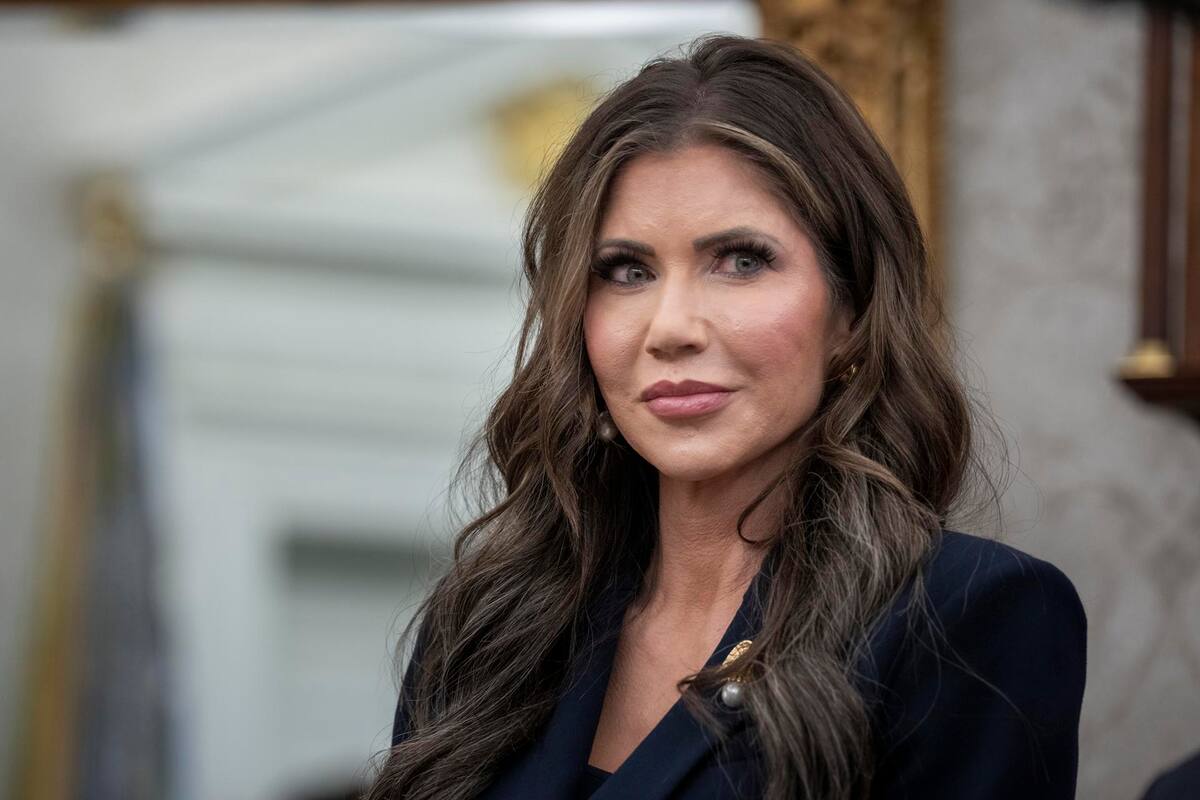 La secretaria de Seguridad Nacional de Estados Unidos, Kristi Noem, en una fotografía de archivo. | Crédito: EFE/EPA/KEN CEDENO / POOL