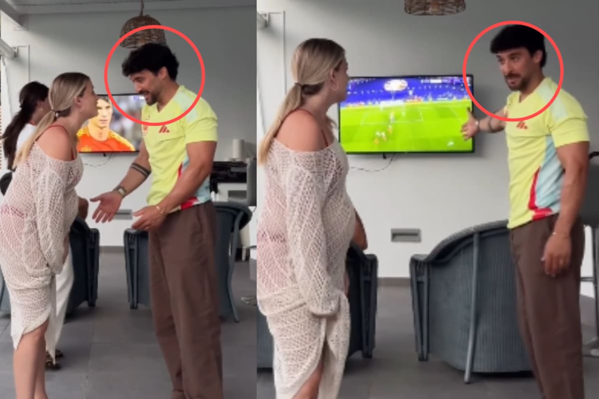 “¿Es en serio que este hombre será padre?” Mujer embarazada le hace broma de fuente rota a su marido, pero él reacciona mal y lo critican en redes