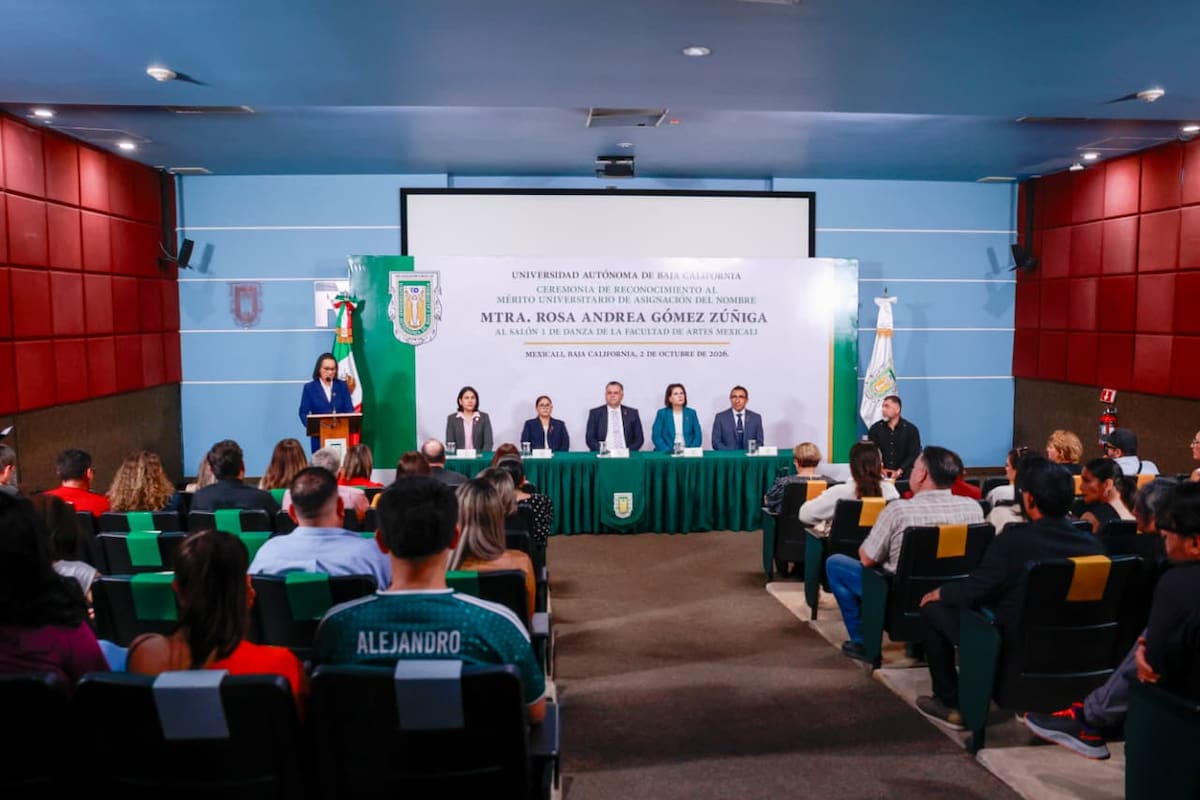 Honran a maestra fallecida de UABC al poner su nombre a salón de danza