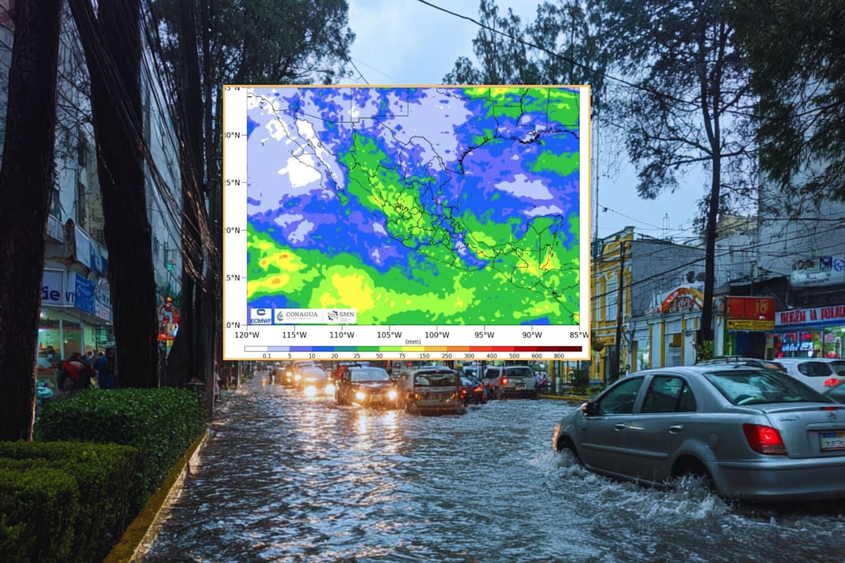 SMN alerta por lluvias intensas y vientos peligrosos en estos estados para este martes