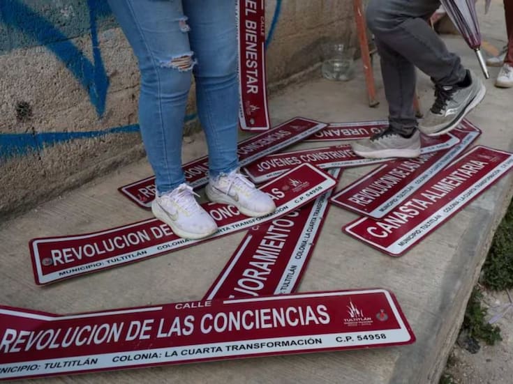 “La lucha sigue”: vecinos de Tultitlán se oponen al nombre ‘Cuarta Transformación’