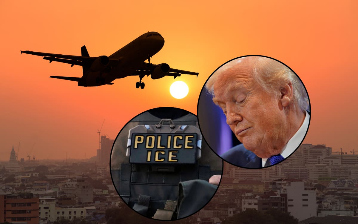 Agentes del ICE llegarán a aeropuertos de Estados Unidos esta semana tras orden de Trump. Foto: Canvas, AP, Reuters