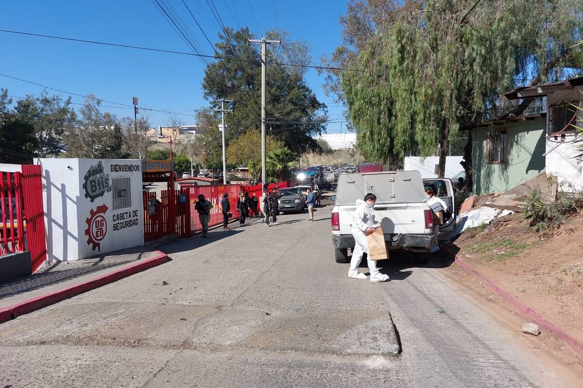Homicidios Tijuana: Asesinan a hombre cerca del Cbtis 155 en El Rubí
