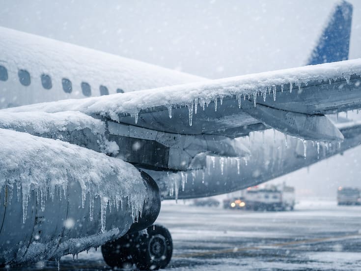 Tormenta invernal paraliza vuelos en EEUU: Más de 10 mil cancelaciones, estados de emergencia y riesgo de apagones