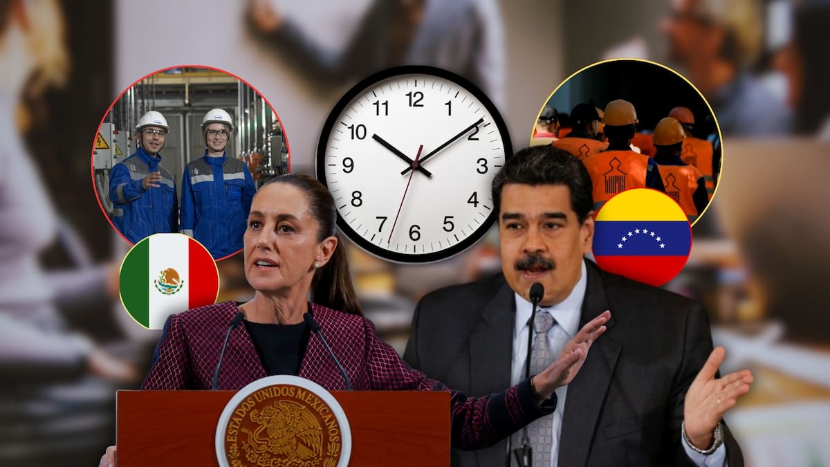Mientras los mexicanos buscan una jornada laboral de 40 horas, en Venezuela enfrentan reducciones severas de 3 días por semana y salarios de menos de 20 pesos al mes por crisis