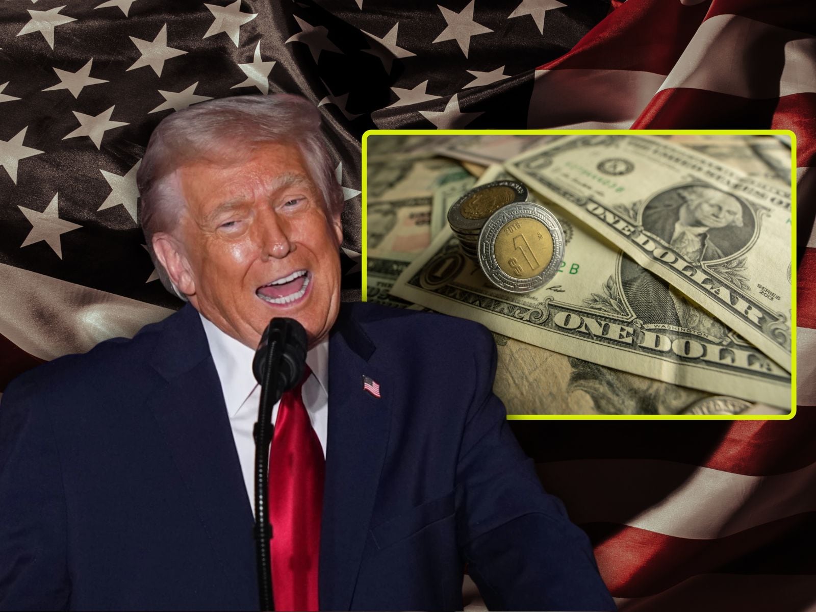 Dólar vs Peso mexicano: ¿En cuánto cotiza el tipo de cambio hoy? | Crédito: AP/Canva