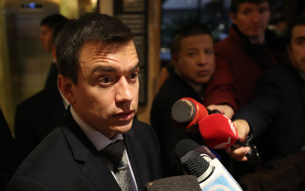 (30/7/2024) El presidente electo de Ecuador, Daniel Noboa. (Ecuador). EFE/ José Jácome