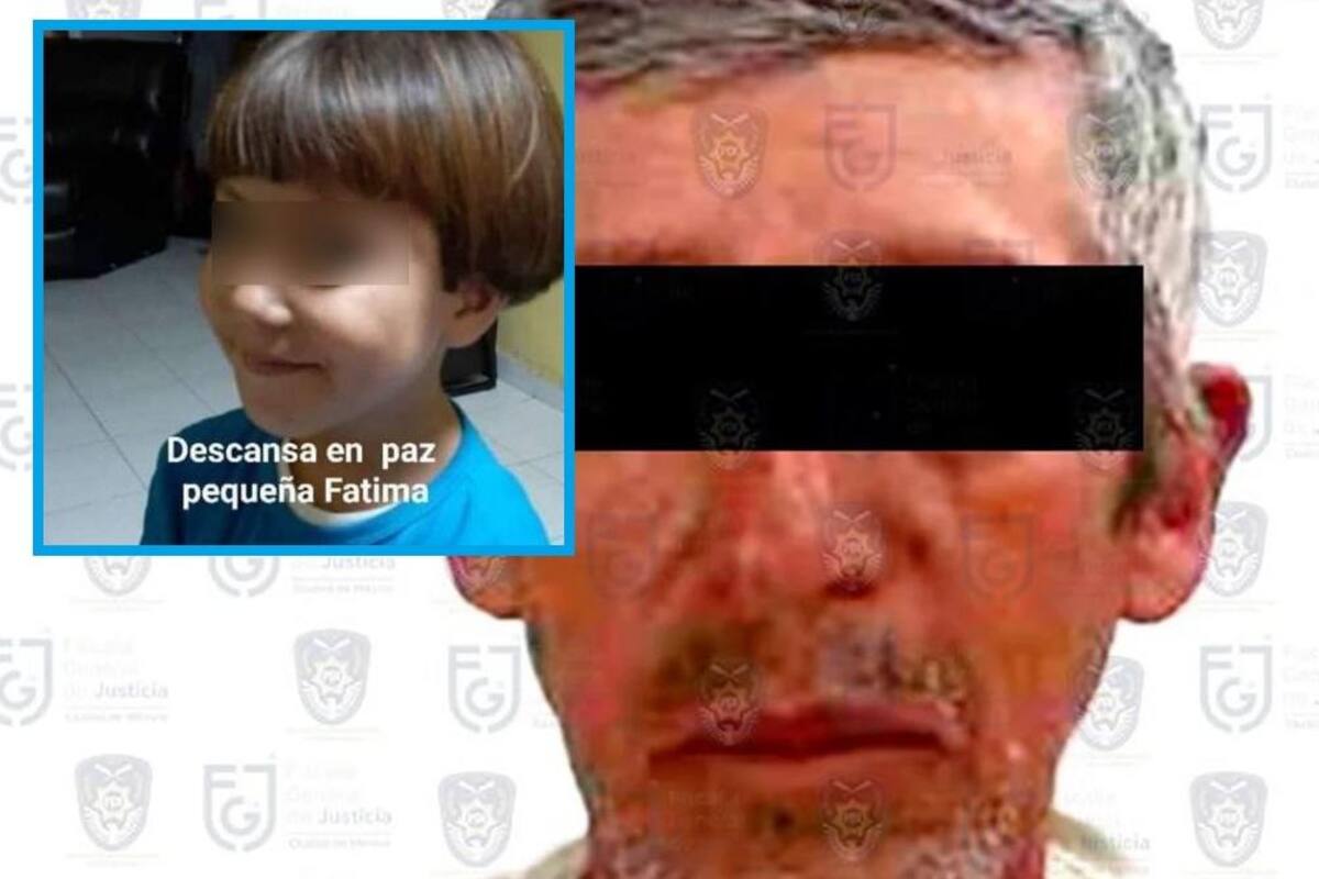 Cae padre de Fátima, acusado de abusar de la menor asesinada