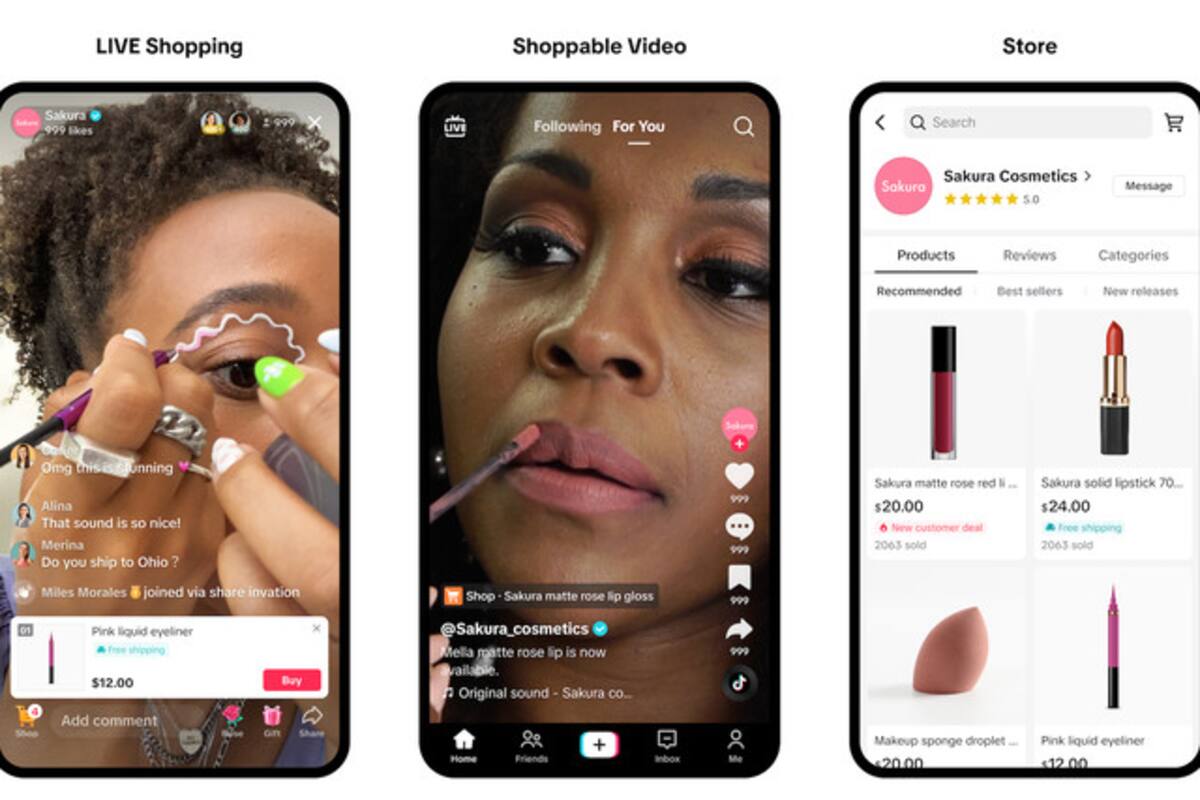 TikTok prueba una nueva función que reconoce productos en los videos y facilita las compras
