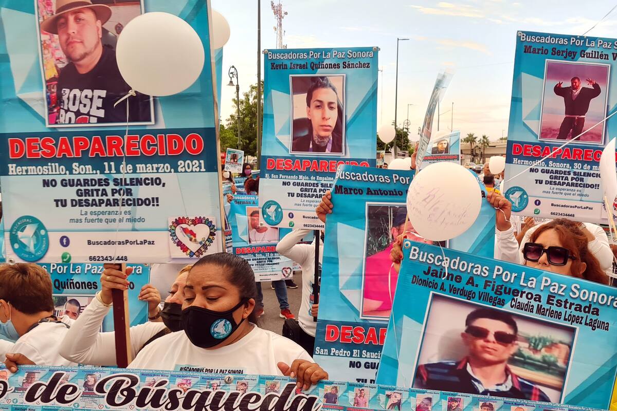 Buscadoras llevan registro propio de desapariciones de mujeres en Sonora