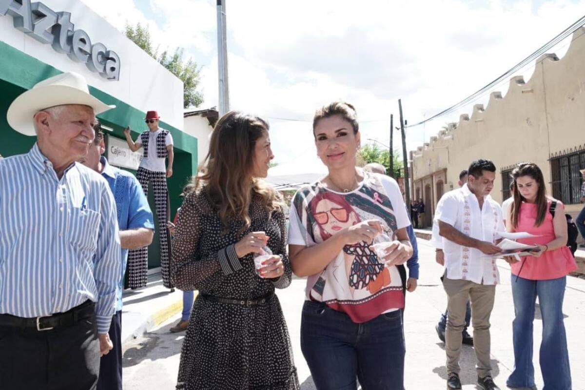 Gobernadora entrega apoyos a habitantes de la Sierra Alta