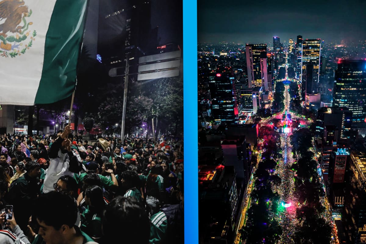 Se registraron más de 1 millón de personas celebrando por las calles de CDMX por el pase de México a Octavos de final