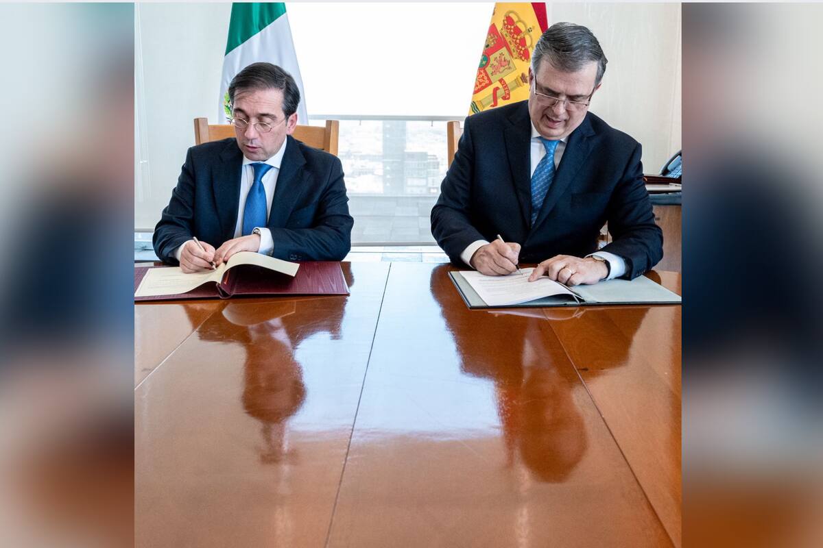 Marcelo Ebrard y José Manuel Albares se reúnen, ¿de qué hablaron?