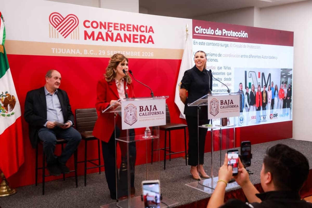 Más de 11 mil niñas, niños y adolescentes han recibido acompañamiento mediante el Círculo de Protección en Baja California. Foto: Cortesía