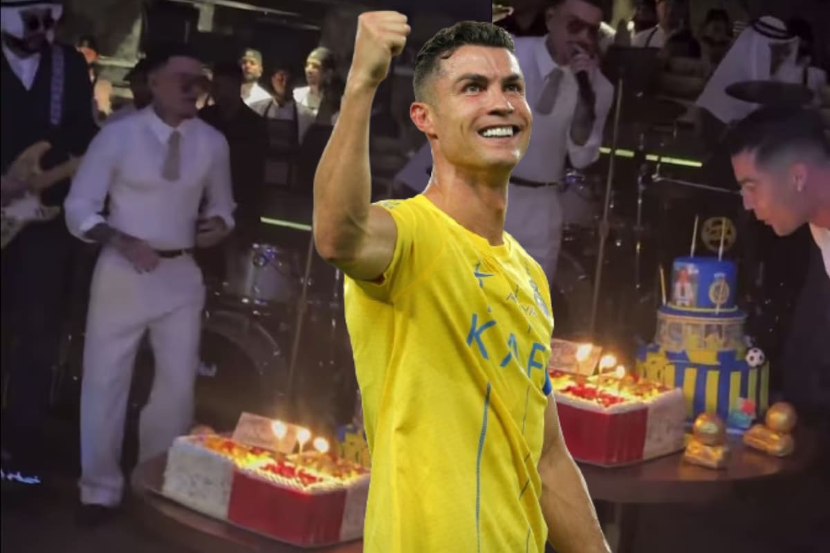 VIDEO: Raw Alejandro ambienta el cumpleaños 40 de Cristiano Ronaldo