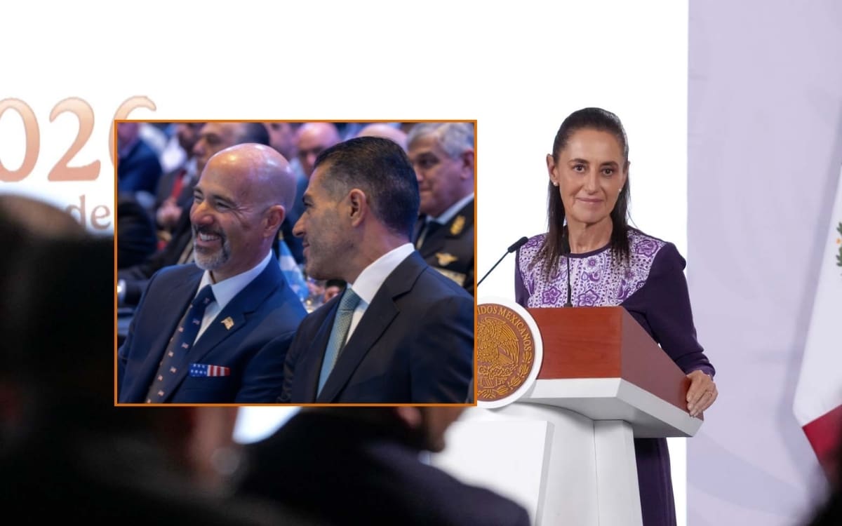 IMAGEN DE ARCHIVO. Sheinbaum señala doble discurso de la DEA tras elogios a Harfuch y recuerda acusaciones contra México. | Crédito: Presidencia/X @DEAHQ